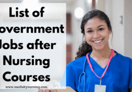 government job oppurtunities after gnm & bsc nursing course