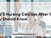 Top 5 Nursing Courses After 10th You Should Know