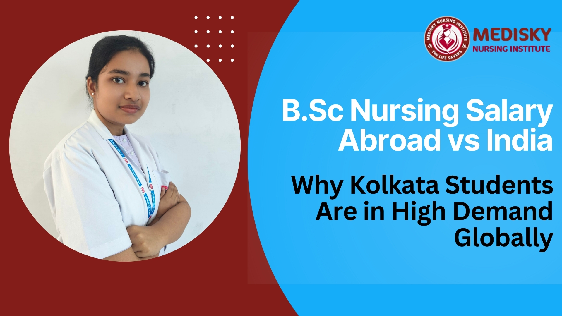 Students at top private nursing college in Kolkata gaining hands-on training to boost B.Sc Nursing Salary opportunities