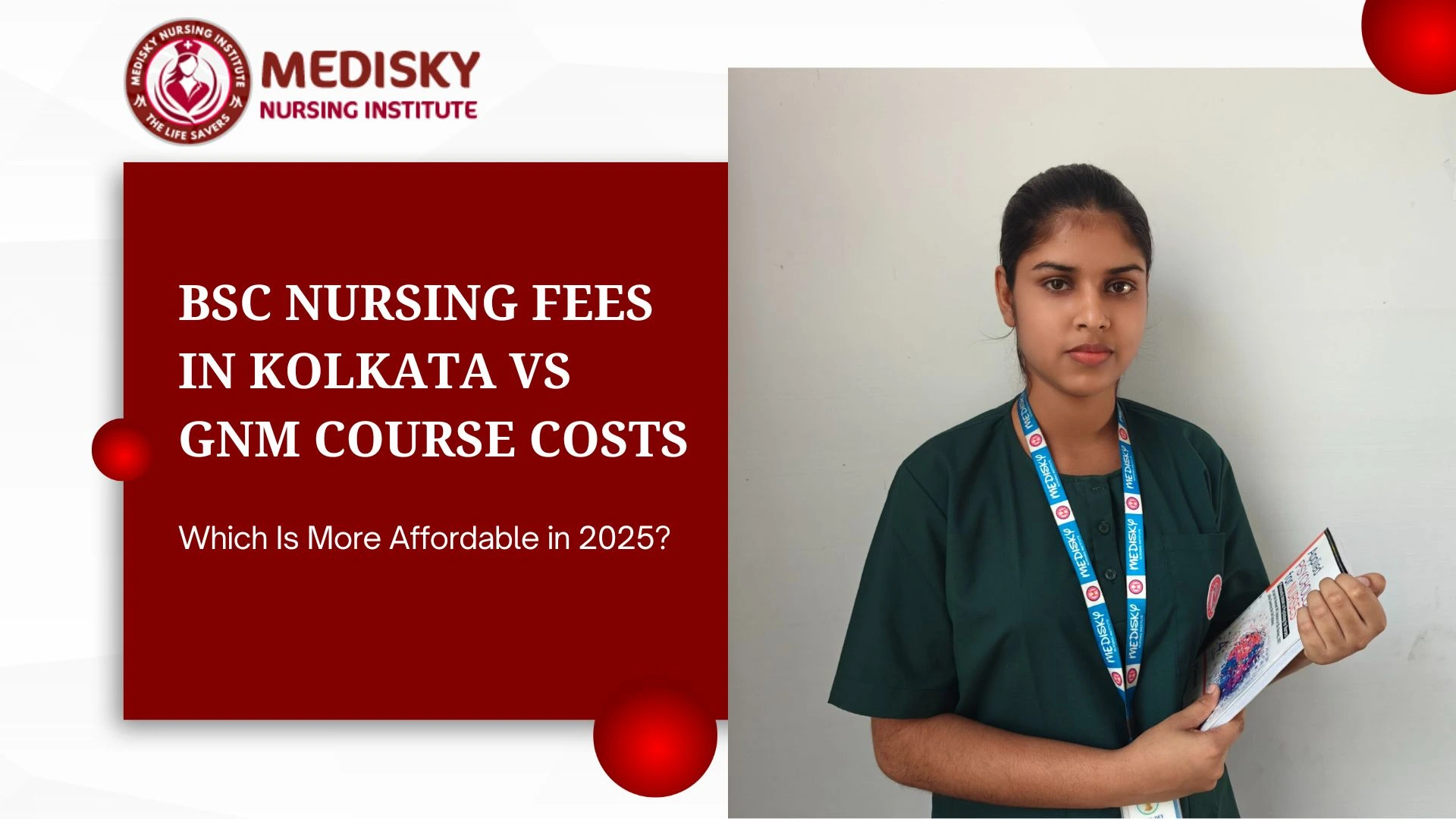 bsc nursing fees in kolkata vs gnm course