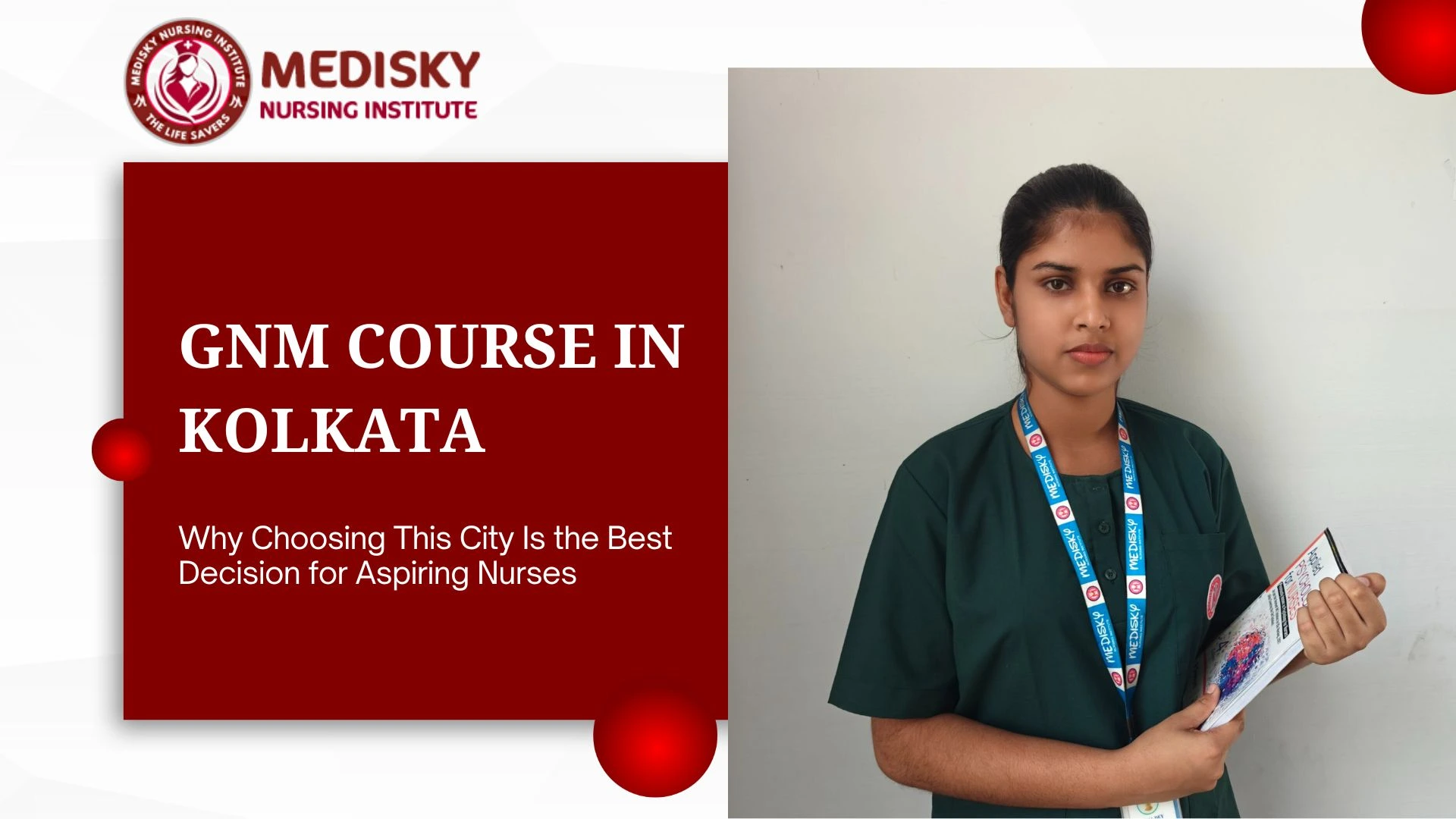 GNM course in Kolkata students during hospital training