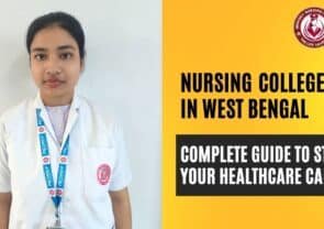 Nursing college in West Bengal students training