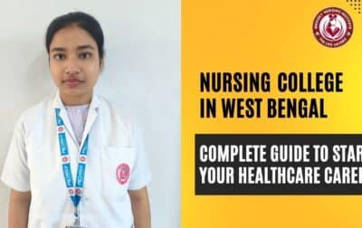 Nursing college in West Bengal students training