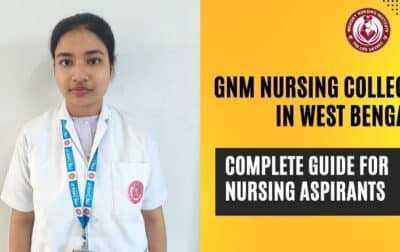 Private GNM nursing college in West Bengal students training
