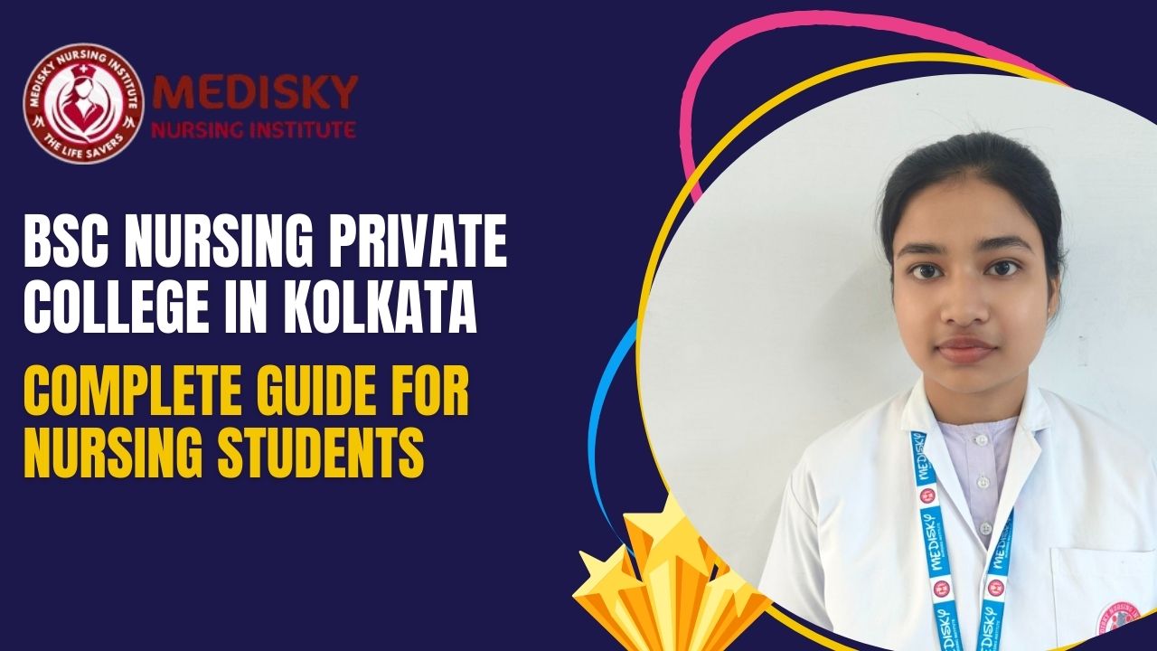 BSc nursing private college in Kolkata nursing lab training