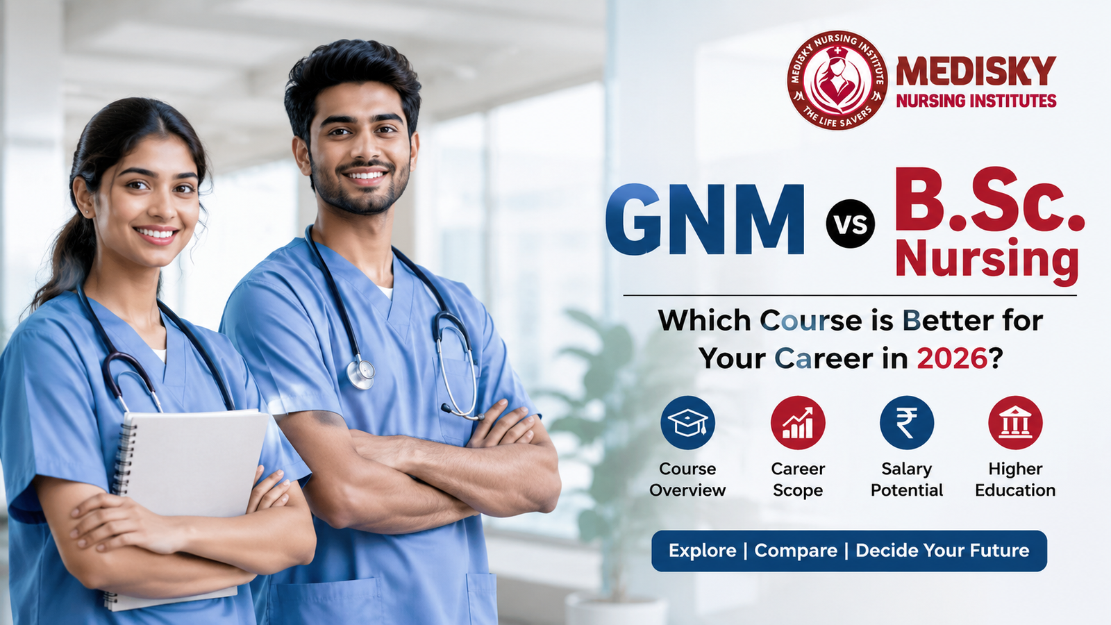 GNM vs BSc Nursing