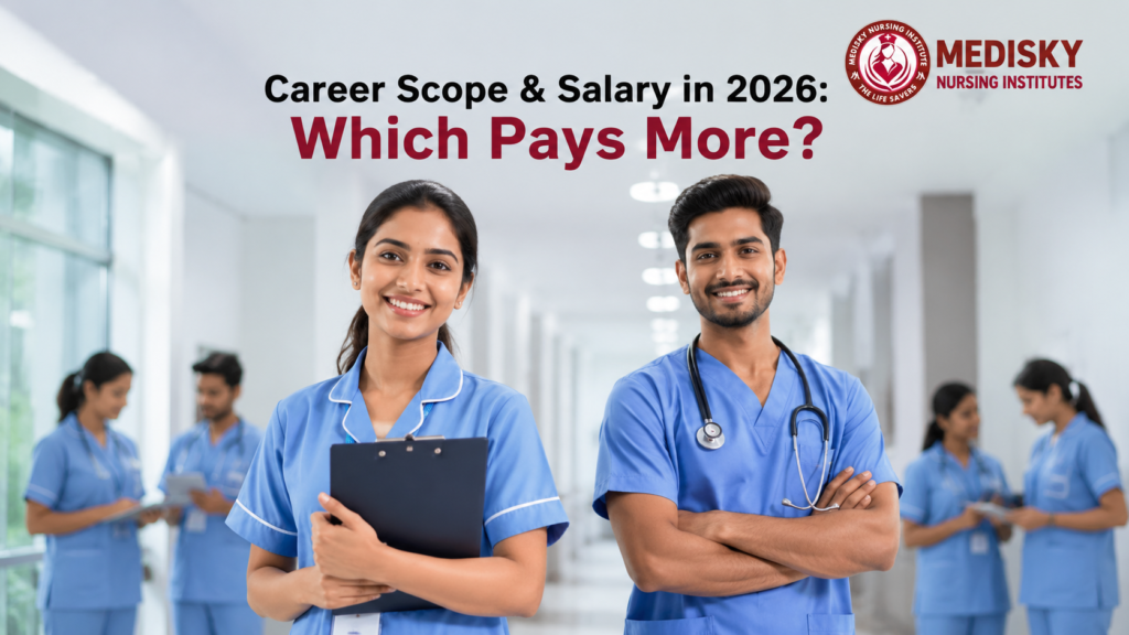 nursing career options India